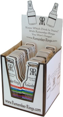 RememberRings.com Counter Display Box.